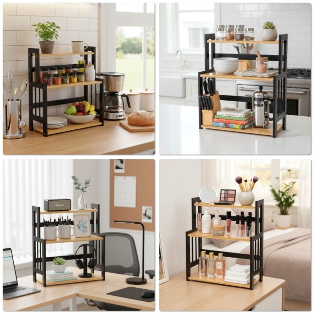 Konyhai fűszertartó polc CEZAR