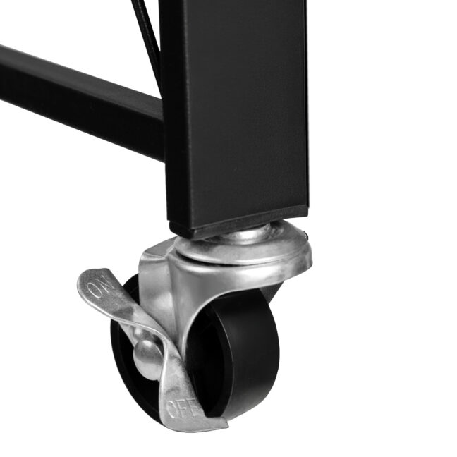 GESTEL összecsukható tárolópolc, fekete