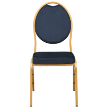 Bankett szék: Herman MODERN Velour – fekete