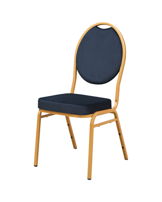 Bankett szék: Herman MODERN Velour – fekete