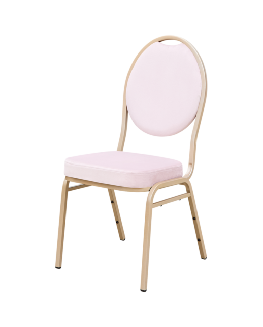 Bankett szék: Herman MODERN Velour – rózsaszín