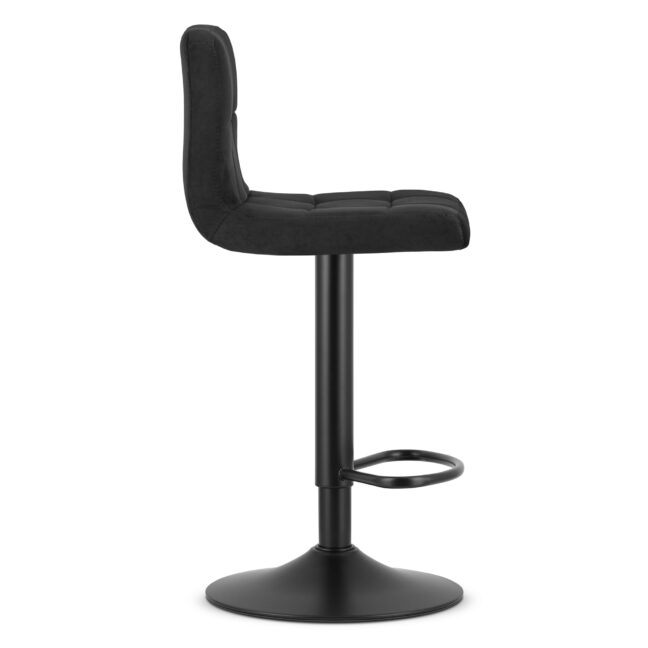 Bárszék Prot – fekete bársony/fekete