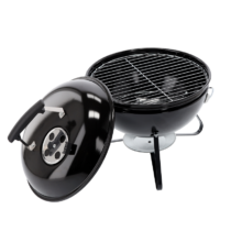 Gömb grillsütő fedővel