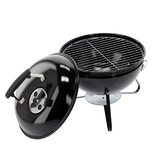 Gömb grillsütő fedővel