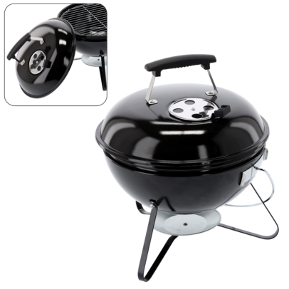 Gömb grillsütő fedővel