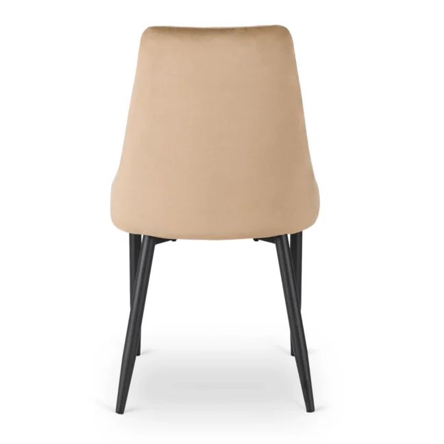 Étkezőszék BARI bézs bársony