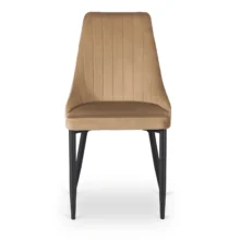 Étkezőszék BARI bézs bársony