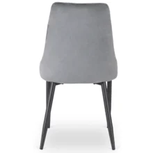 Étkezőszék BARI szürke bársony