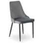 Étkezőszék BARI szürke bársony