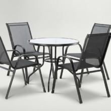 Kerti bútor szett asztallal és 4 székkel