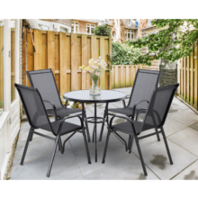 Kerti bútor szett asztallal és 4 székkel