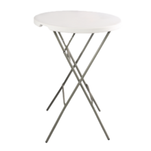 Bankett asztal könyöklő, fehér