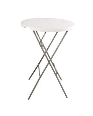 Bankett asztal könyöklő, fehér