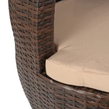 FRIO kerti bútor szett, barna