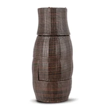 FRIO kerti bútor szett, barna