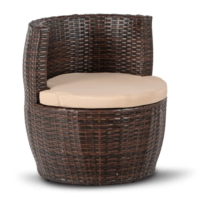 FRIO kerti bútor szett, barna