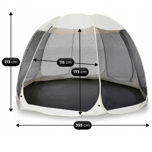 CAMA kerti pavilon, 395 cm