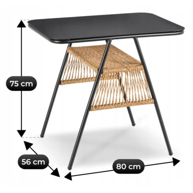 TRISTE kerti bútor szett