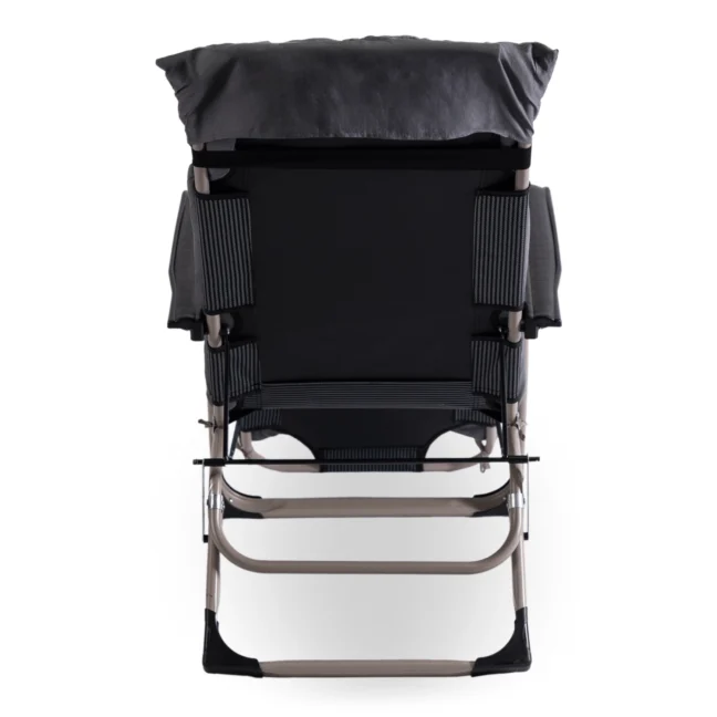 EDISON kerti dönthető fotel, szürke