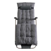 EDISON kerti dönthető fotel, szürke