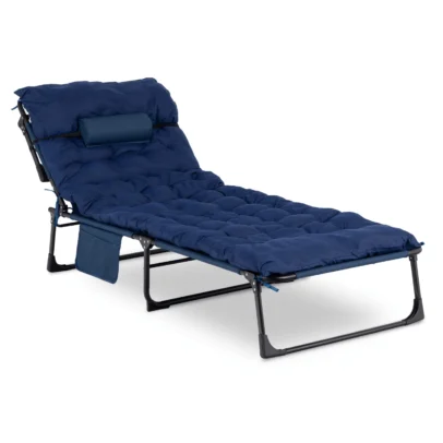 VENUS kerti dönthető napozóágy, sötétkék