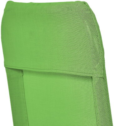 Nicea összecsukható kerti napozóágy, lime zöld