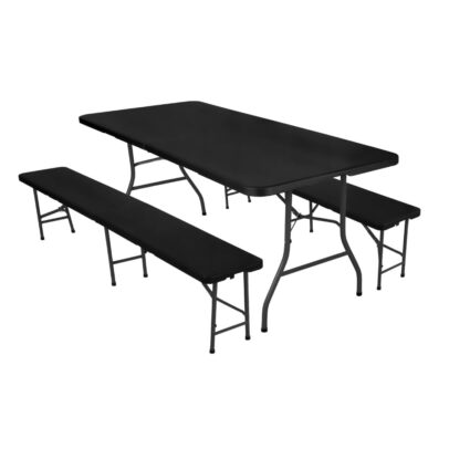 Összecsukható catering bútor szett Party, fekete