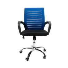 VALCOR ergonomikus irodai szék, fekete/kék