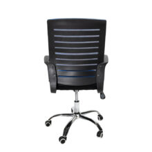 VALCOR ergonomikus irodai szék, fekete/kék