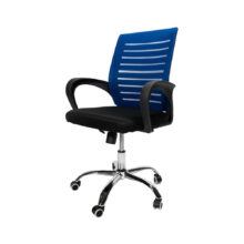 VALCOR ergonomikus irodai szék, fekete/kék