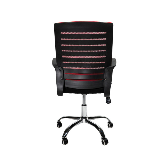 VALCOR ergonomikus irodai szék, fekete/piros