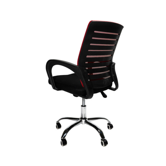 VALCOR ergonomikus irodai szék, fekete/piros