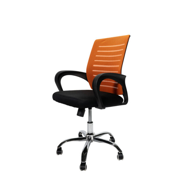 VALCOR ergonomikus irodai szék, fekete/narancssárga