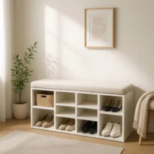 AXEL cipőszekrény, fehér