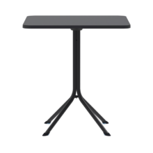 Kültéri terasz asztal PRATO 70×70, fekete