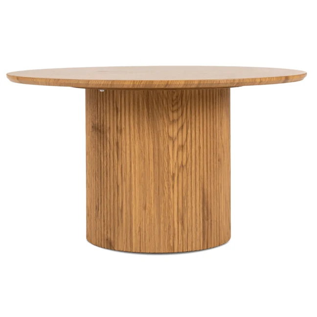 MAYLIN MAX kör alakú dohányzóasztal, tölgy