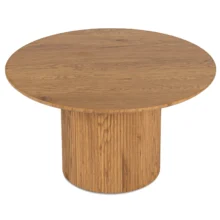 MAYLIN MAX kör alakú dohányzóasztal, tölgy