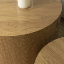 LEILA dohányzóasztal szett, natúr