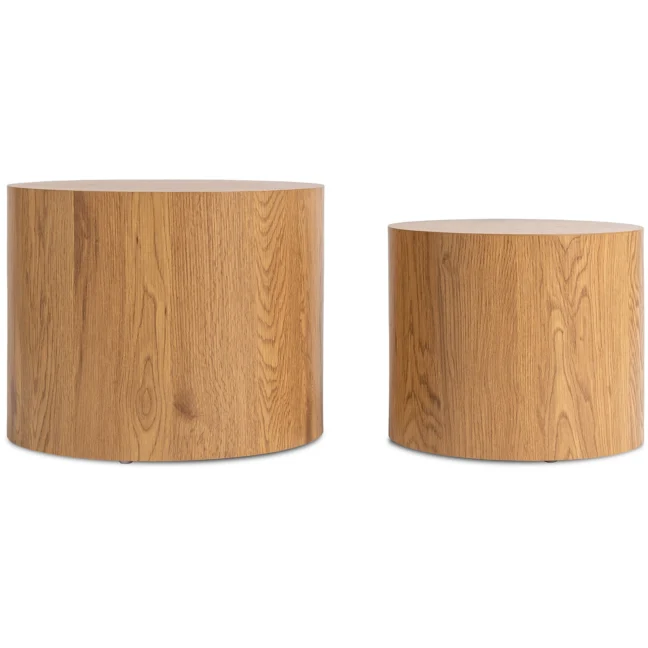 LEILA dohányzóasztal szett, natúr