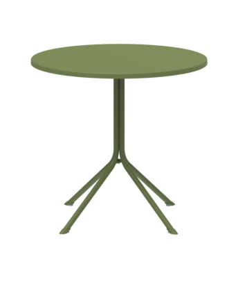 Kültéri kerek terasz asztal PRATO-R 75×80, zöld