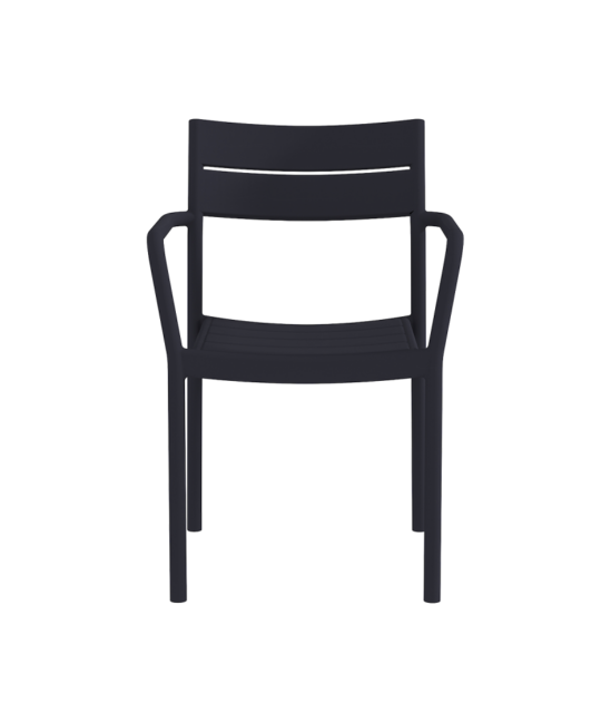 Capri Arm kültéri szék, fekete