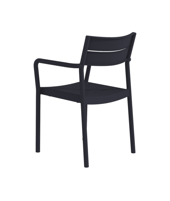 Capri Arm kültéri szék, fekete