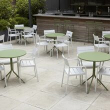 Capri Arm kültéri szék, fehér