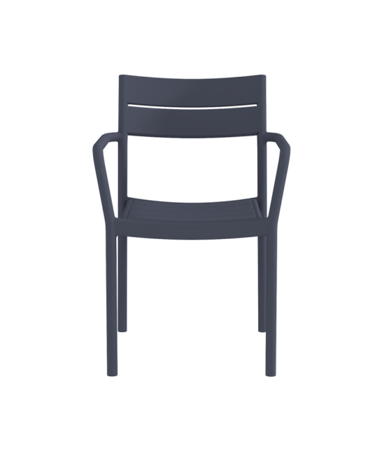 Capri Arm kültéri szék, sötétszürke