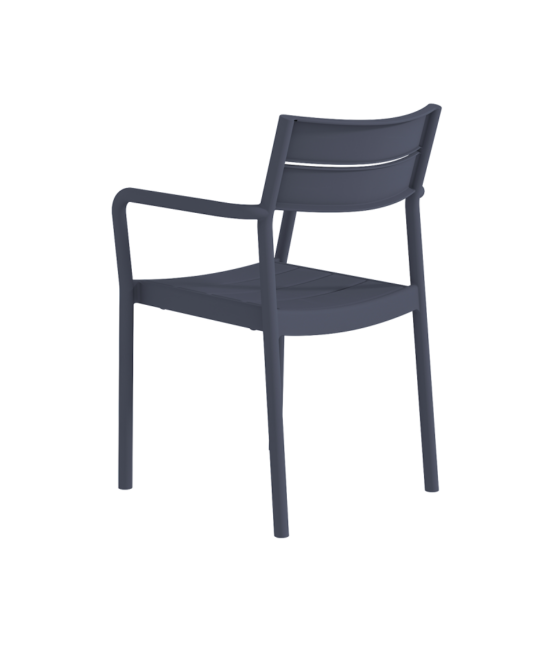Capri Arm kültéri szék, sötétszürke