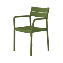 Capri Arm kültéri szék, zöld