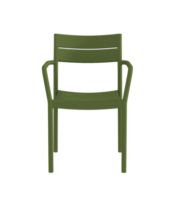 Capri Arm kültéri szék, zöld
