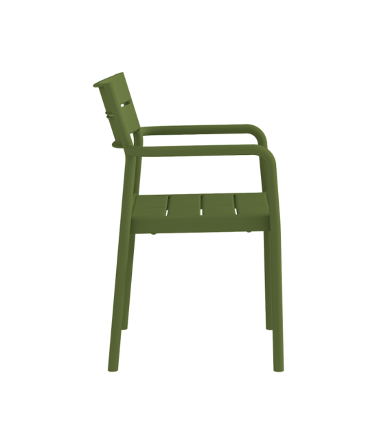 Capri Arm kültéri szék, zöld