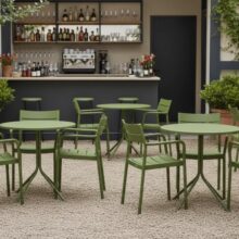 Capri Arm kültéri szék, zöld