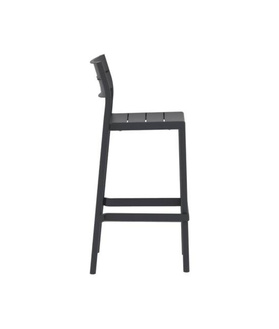 Capri Bar kültéri bárszék, fekete